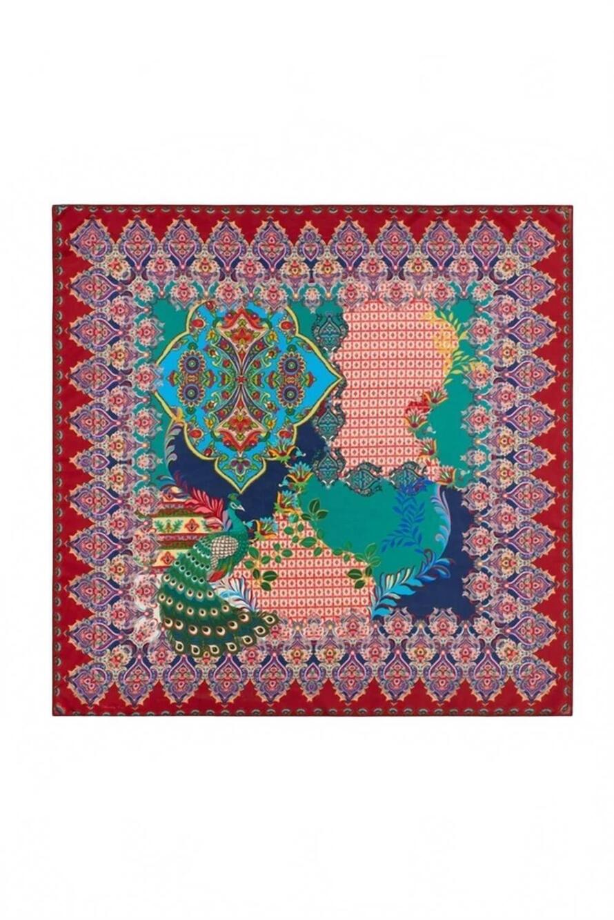 NEW JOHNNY WAS amira silk scarf in multicolor